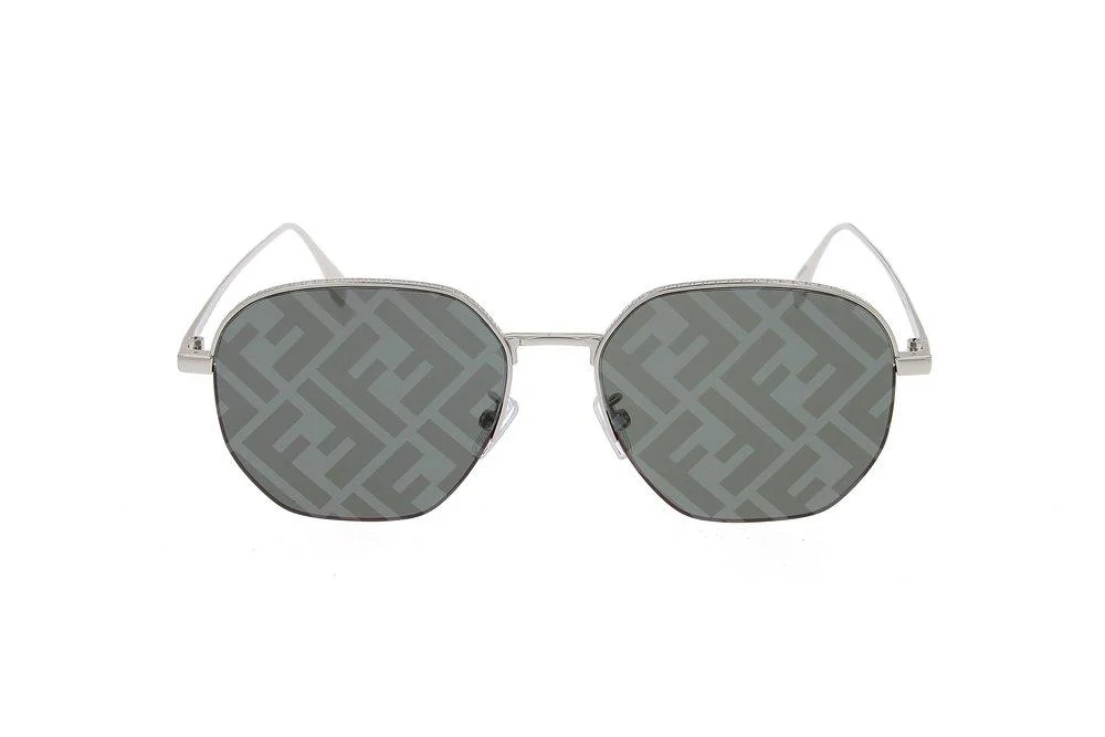 Fendi Eyewear Round Frame Travel Sunglasses