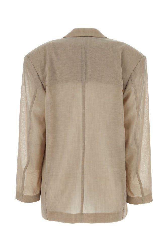 Philosophy Di Lorenzo Serafini Single-Breasted Straight Hem Blazer