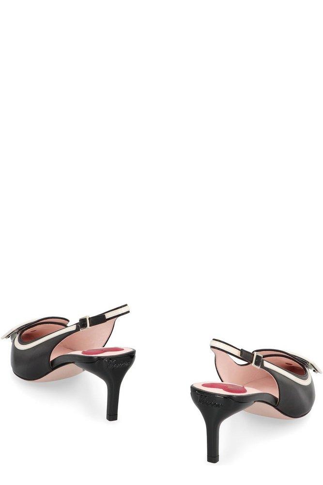 Roger Vivier Viv' Canard Slingback Pumps