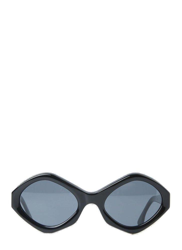 Kiko Kostadinov Oval-Frame Sunglasses