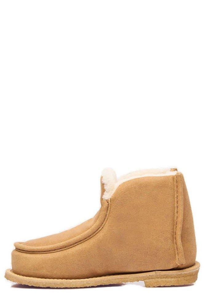 JW Anderson Square Toe Padded Ankle Boots