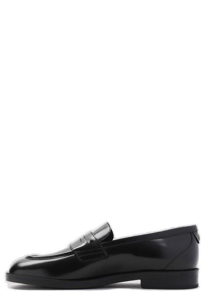 Bally Logo-Plaque Slip-On Loafers