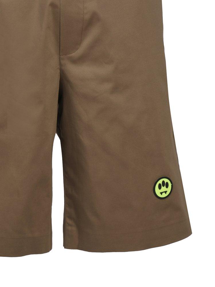 Barrow Logo-Patch Knee-Length Bermuda Shorts