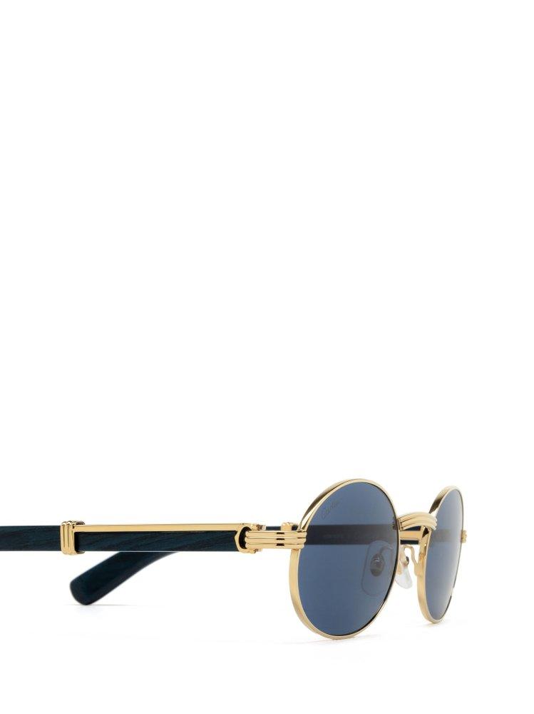 Cartier Giverny Oval Frame Sunglasses