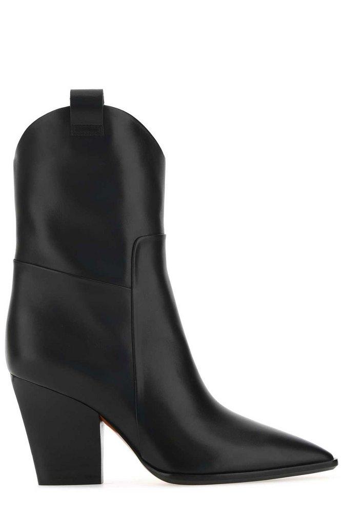 Santoni Western Ankle Boots