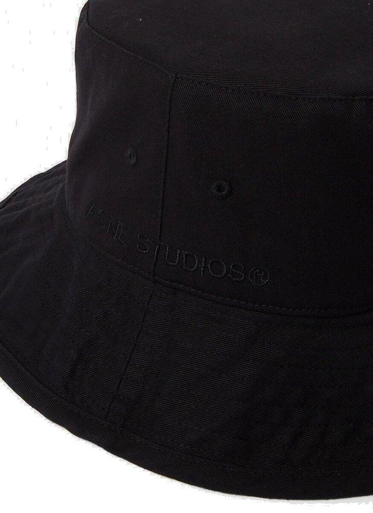 Acne Studios Logo Embroidered Bucket Hat