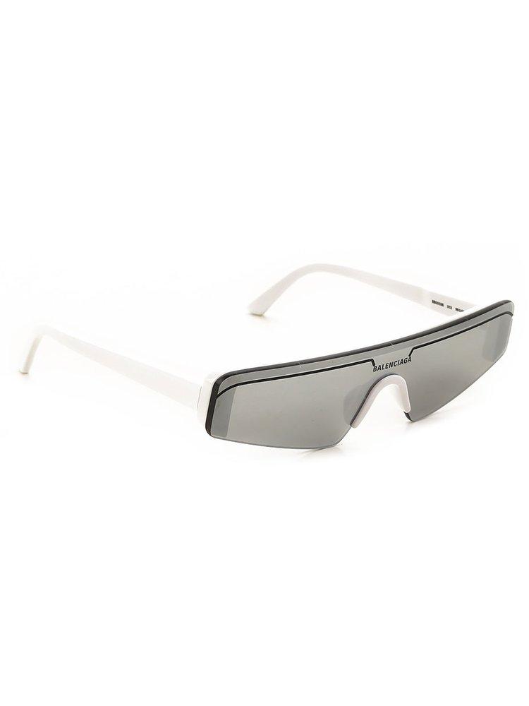 Balenciaga Eyewear Ski Rectangular-Frame Tinted Sunglasses