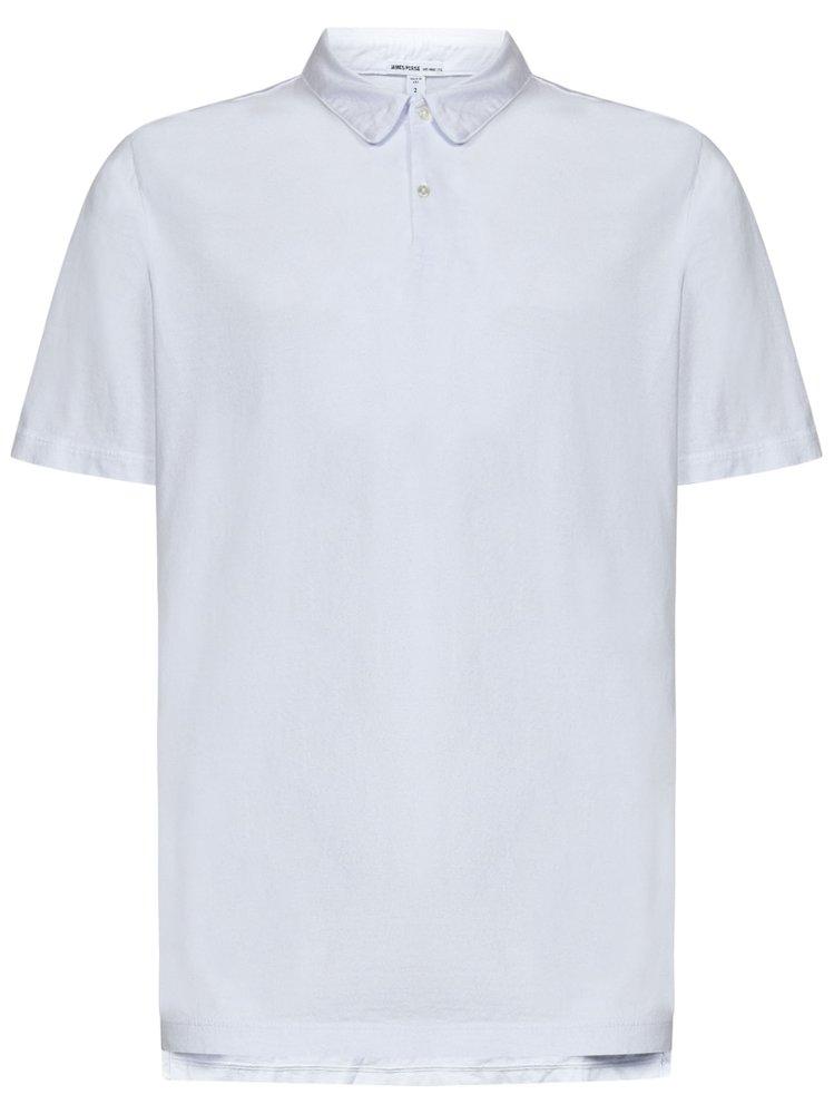 James Perse Short-Sleeved Jersey Polo Shirt