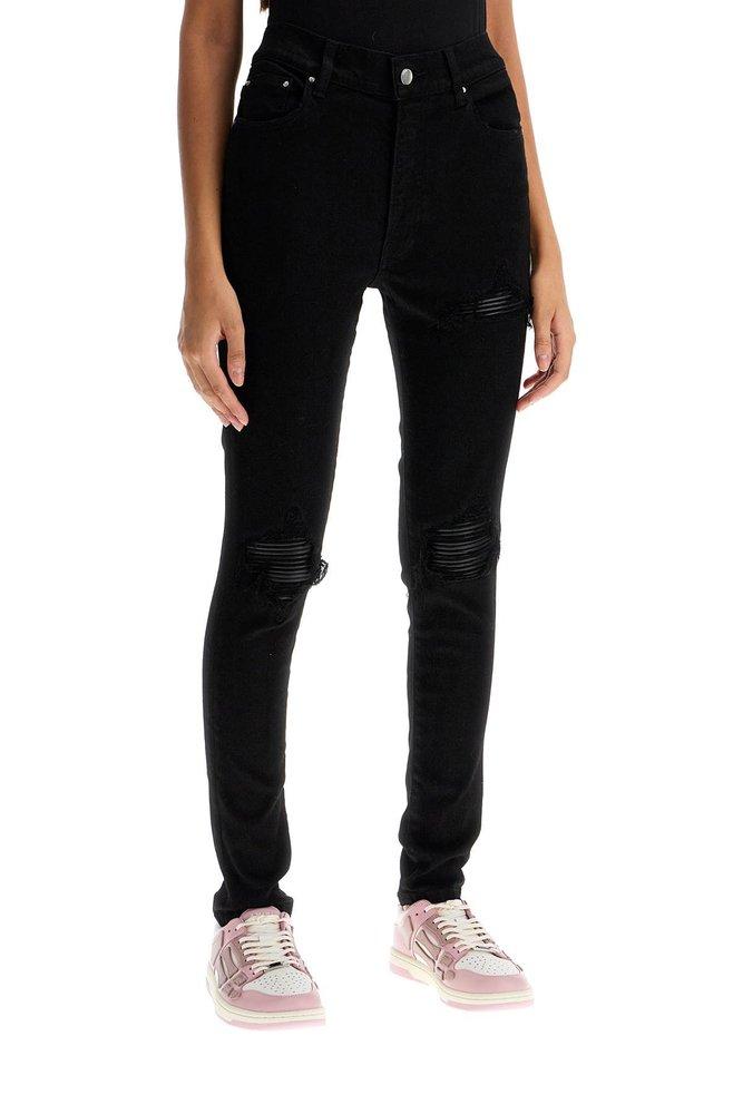 Amiri MX1 Distressed Skinny Jeans