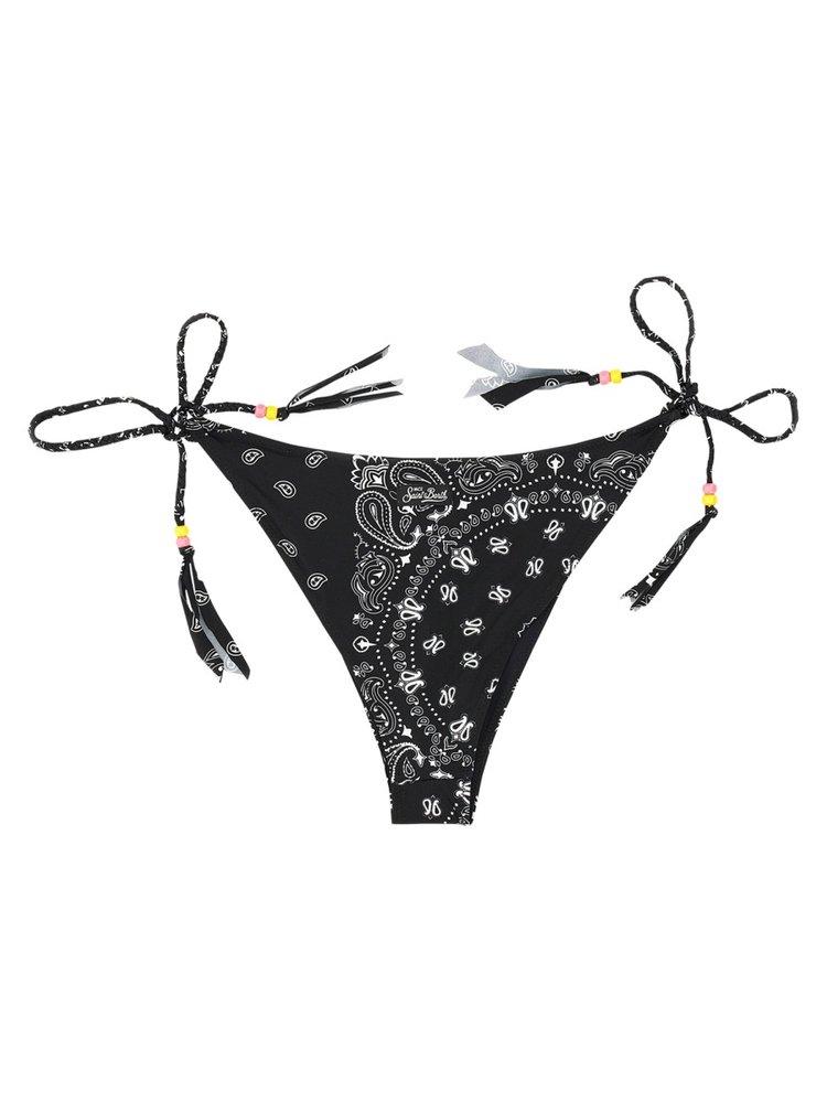 Mc2 Saint Barth Graphic Printed Side-Tied Bikini Briefs