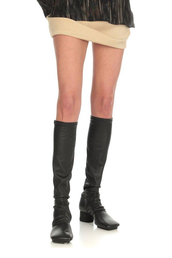 Uma Wang Square-Toe Knee-Length Boots