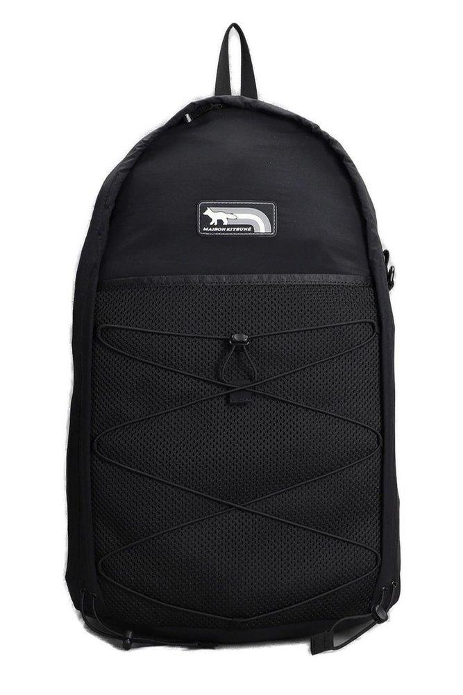 Maison Kitsuné Flash Fox Patch Zipped Backpack