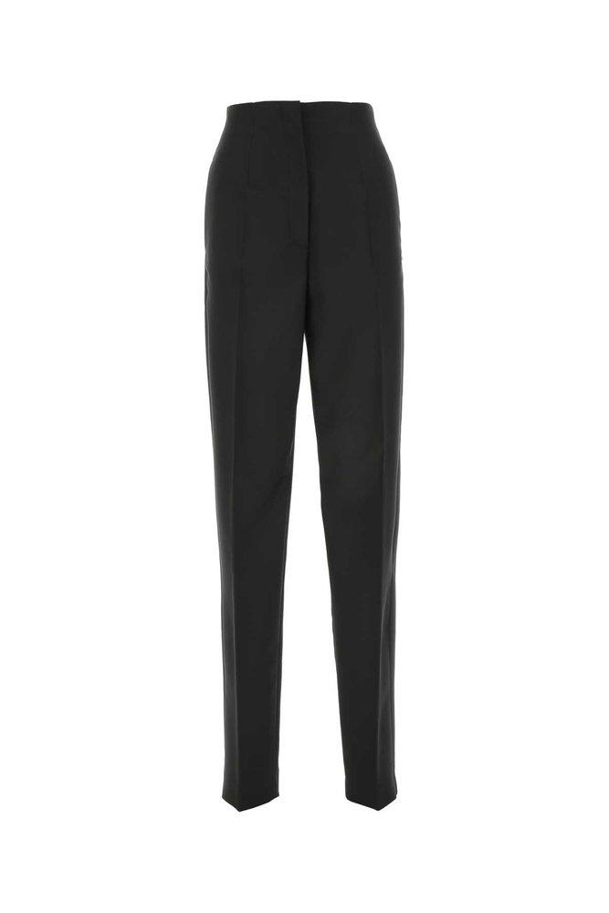 Sportmax High Waist Straight Leg Trousers