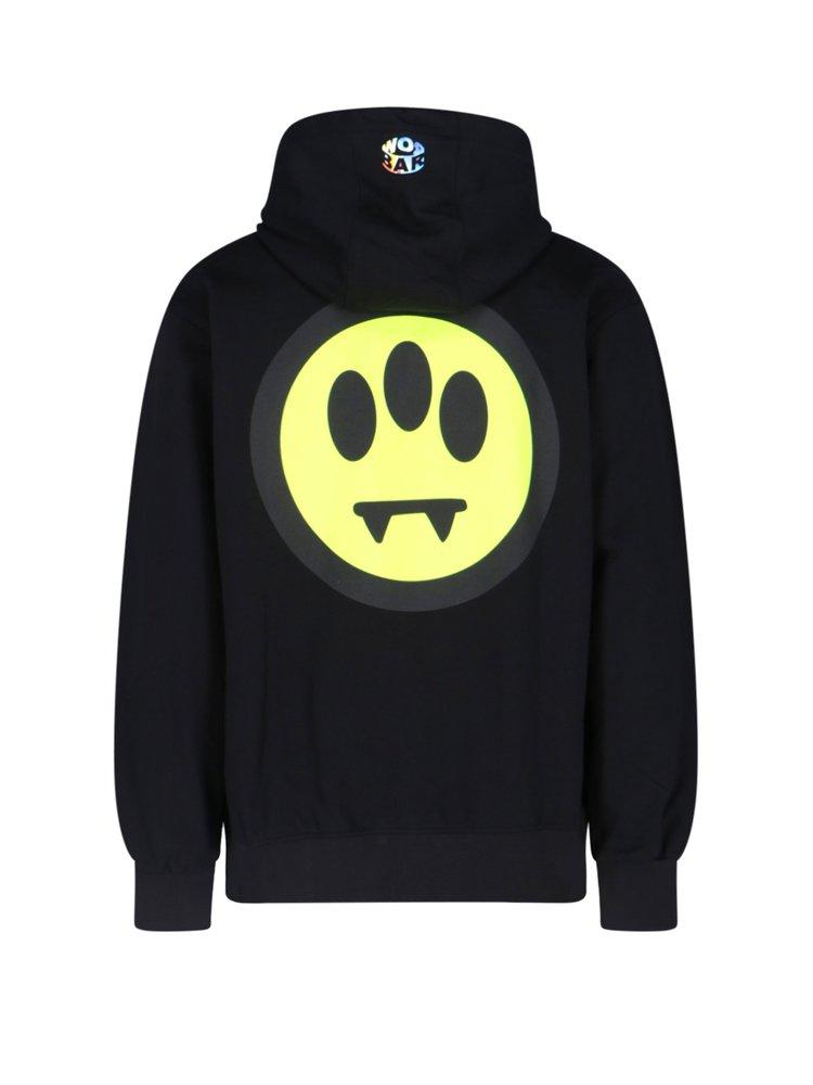 Barrow Smiley Printed Drawstring Hoodie