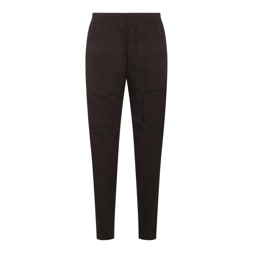 Rick Owens Side-Slit Slim Leg Trousers