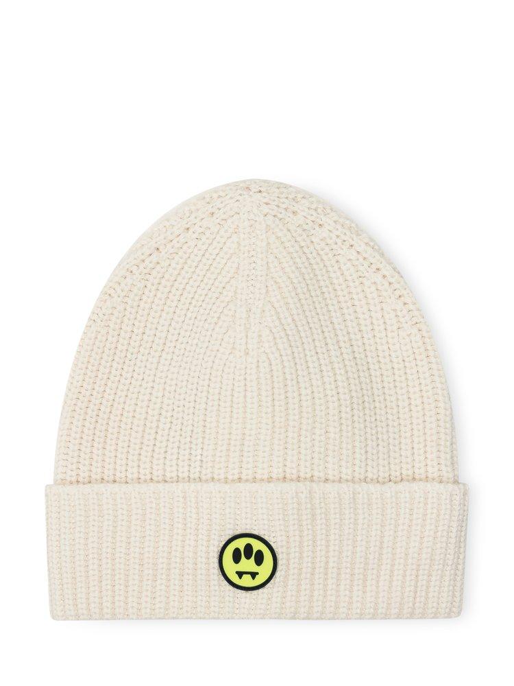 Barrow Logo Patch Chunky Knit Beanie