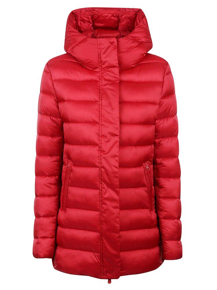 Save The Duck Hooded Quilted Coat