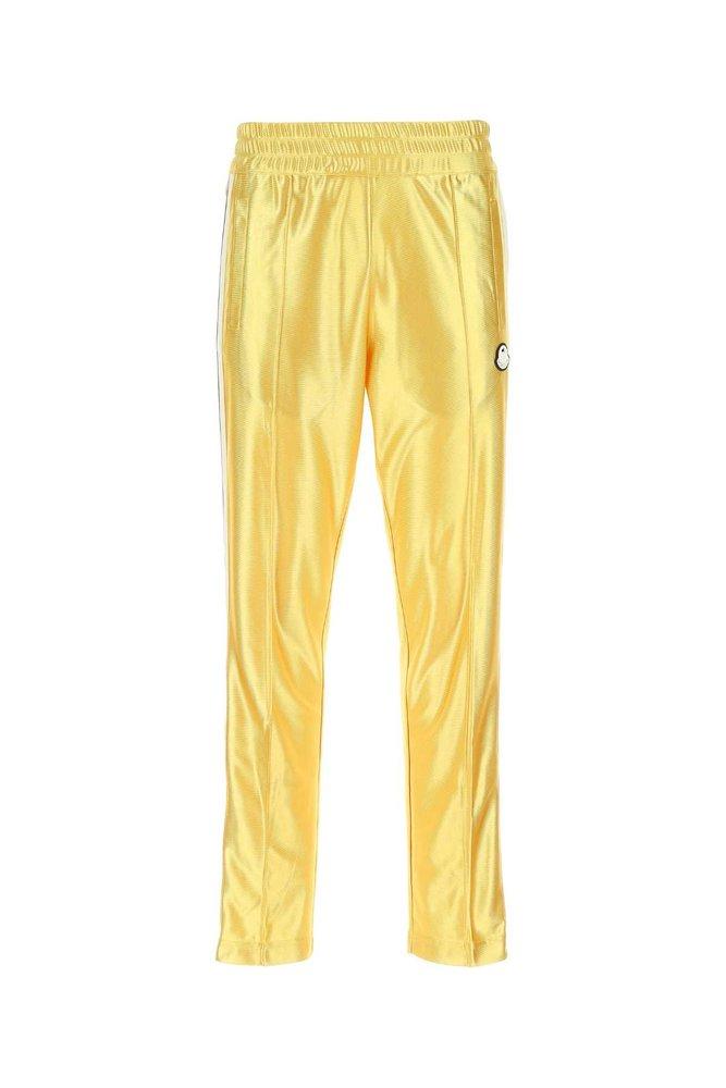 Moncler X Palm Angels Logo Patch Metallic Pants