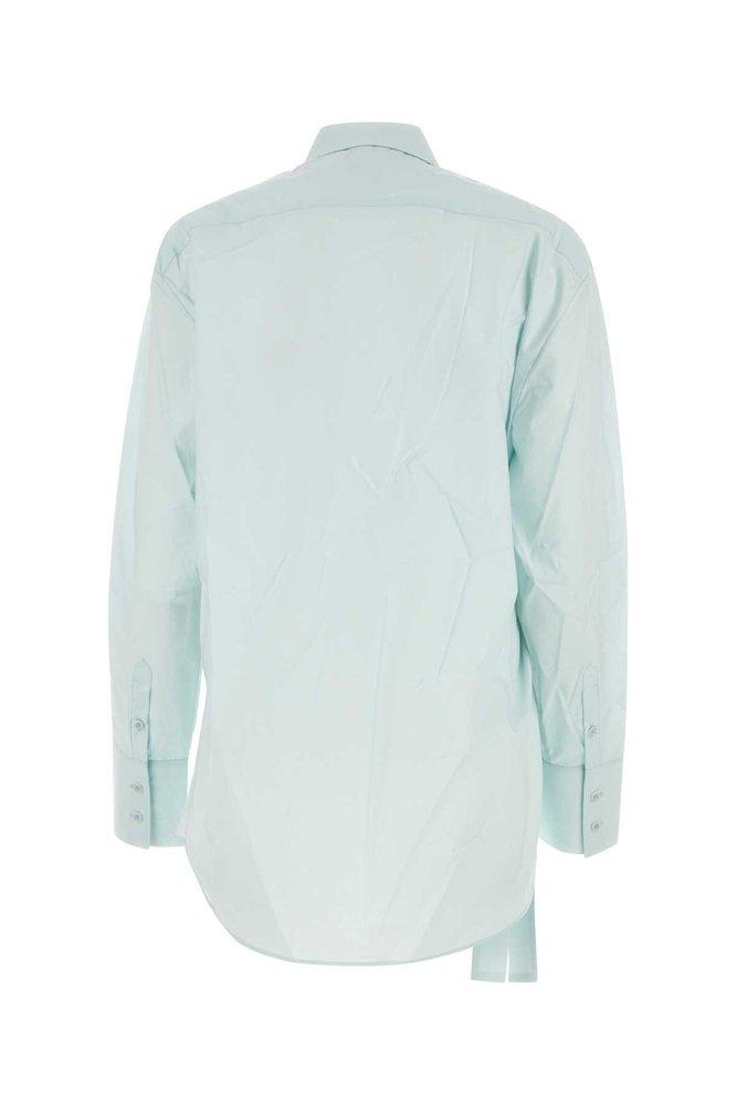 Cecilie Bahnsen Bow Embellished Poplin Shirt