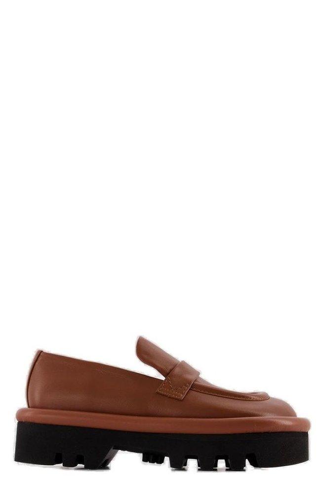 JW Anderson Bumper-Tube Round Toe Chunky Loafers