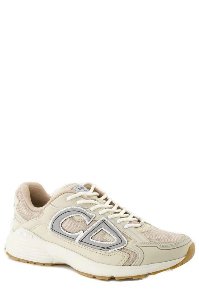 Dior Panelled Lace-Up Sneakers