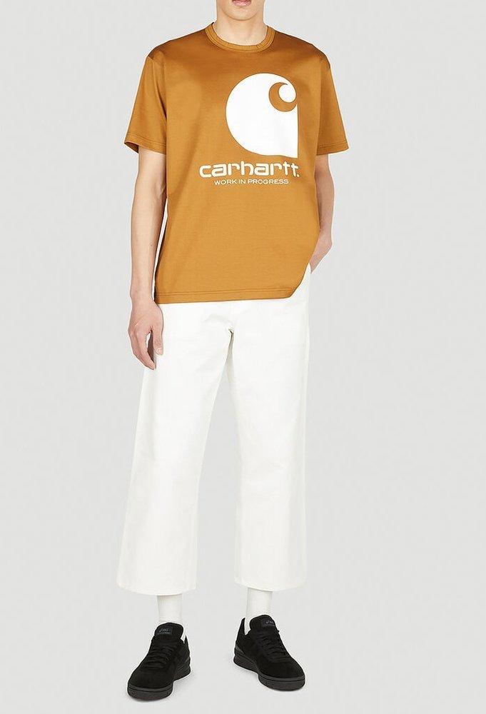 Junya Watanabe X Carhartt Printed Crewneck T-Shirt