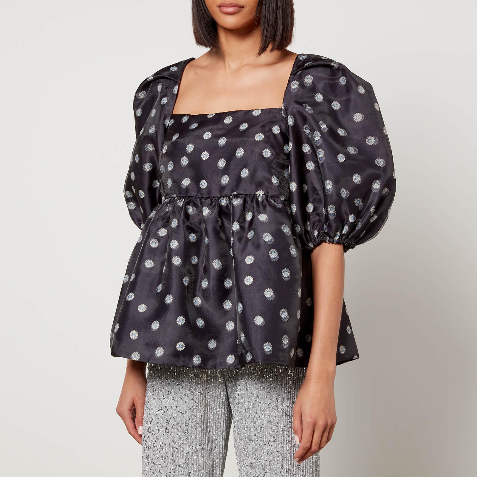 Stine Goya Kinsley Floral-Print Organza Top - XS