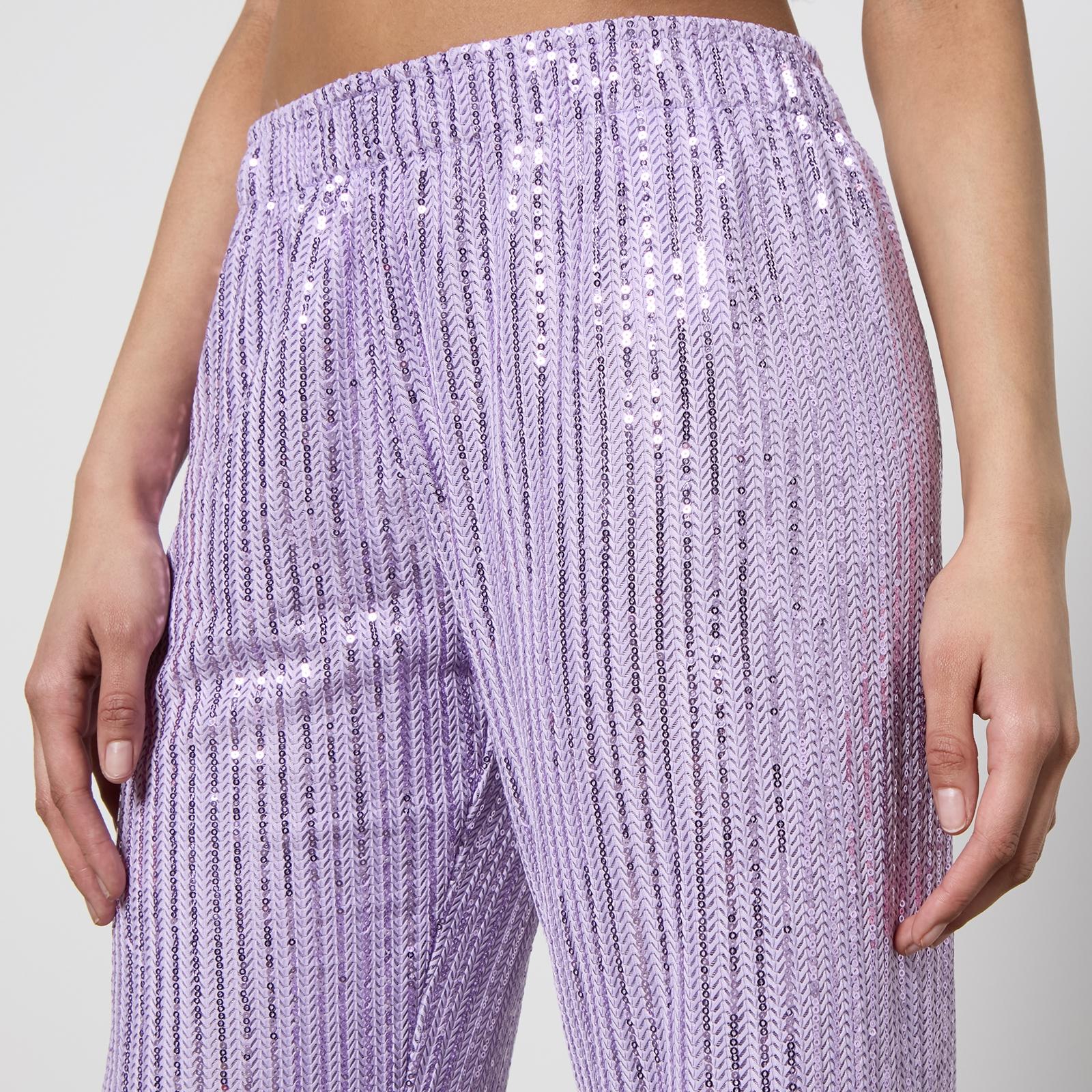 Stine Goya Markus Sequined Mesh Trousers - XS