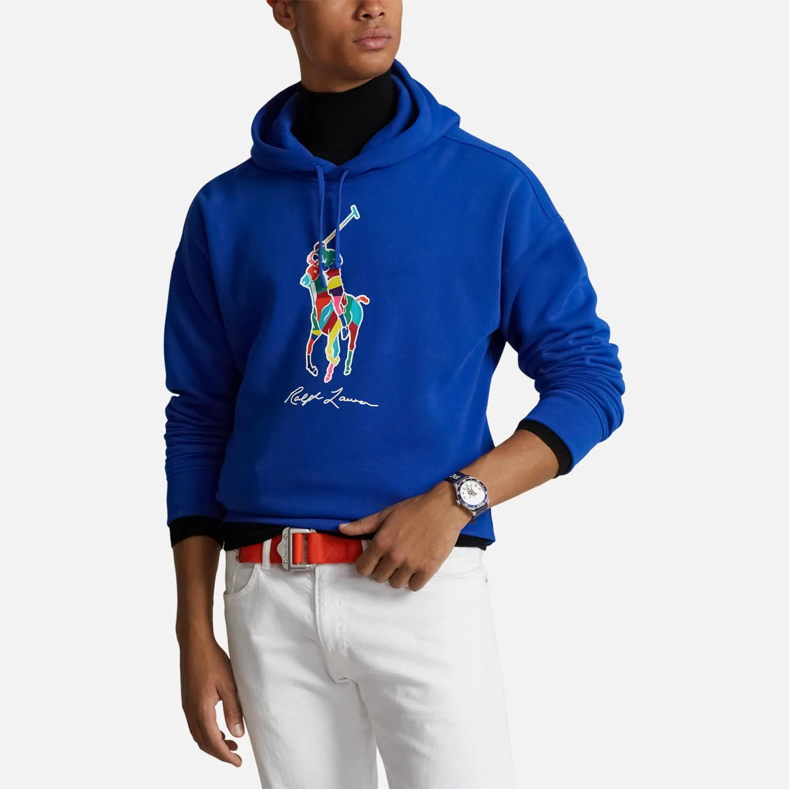 Polo Ralph Lauren Cotton-Blend Pony Hoodie - L