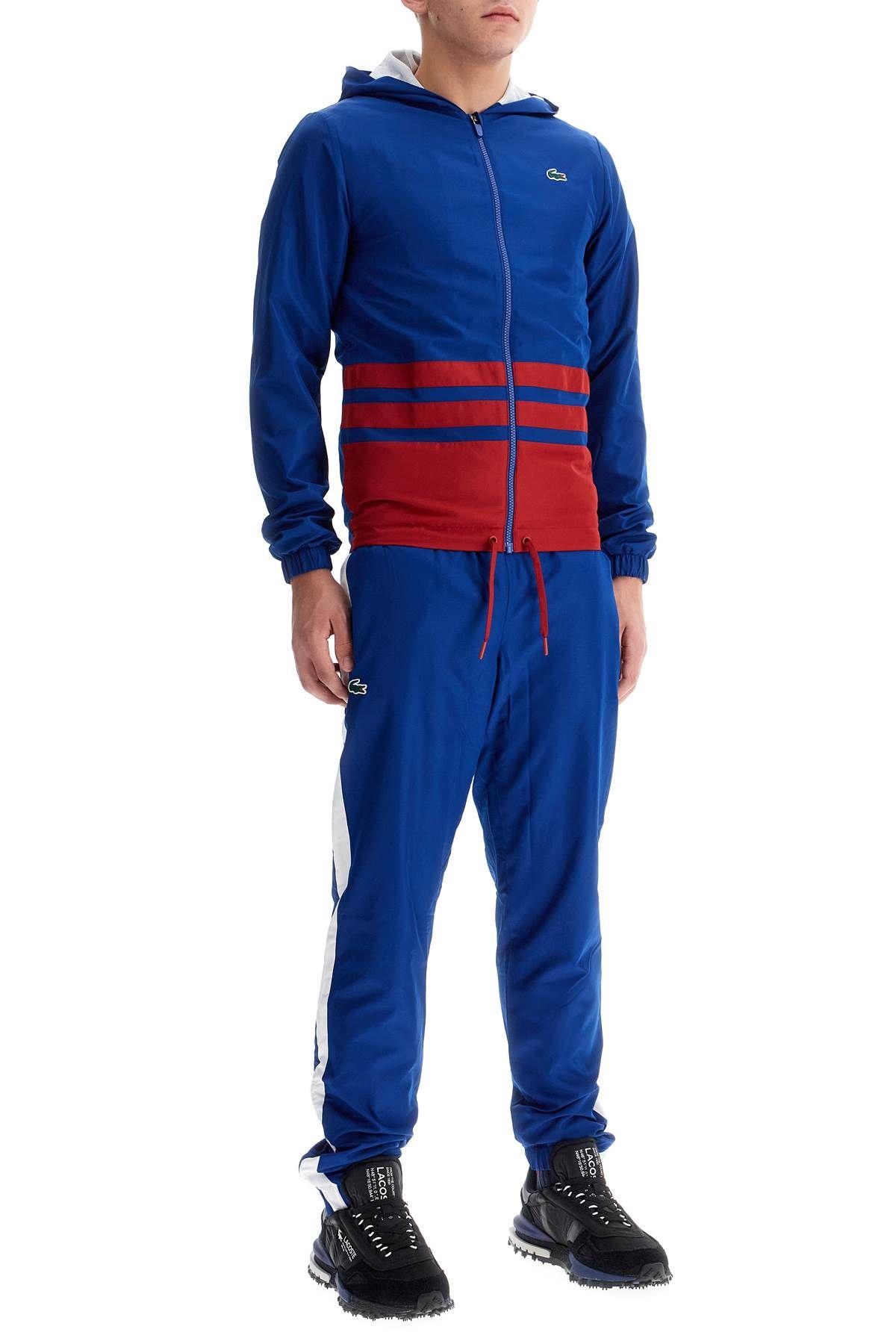 hooded sports tracksuit