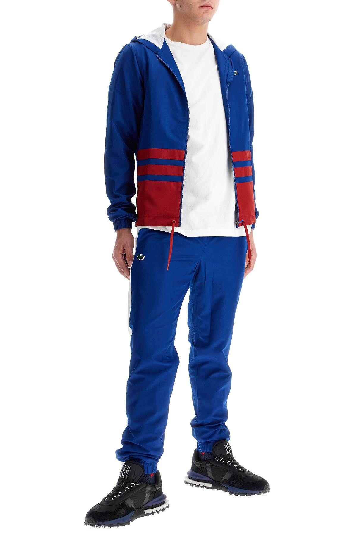 hooded sports tracksuit