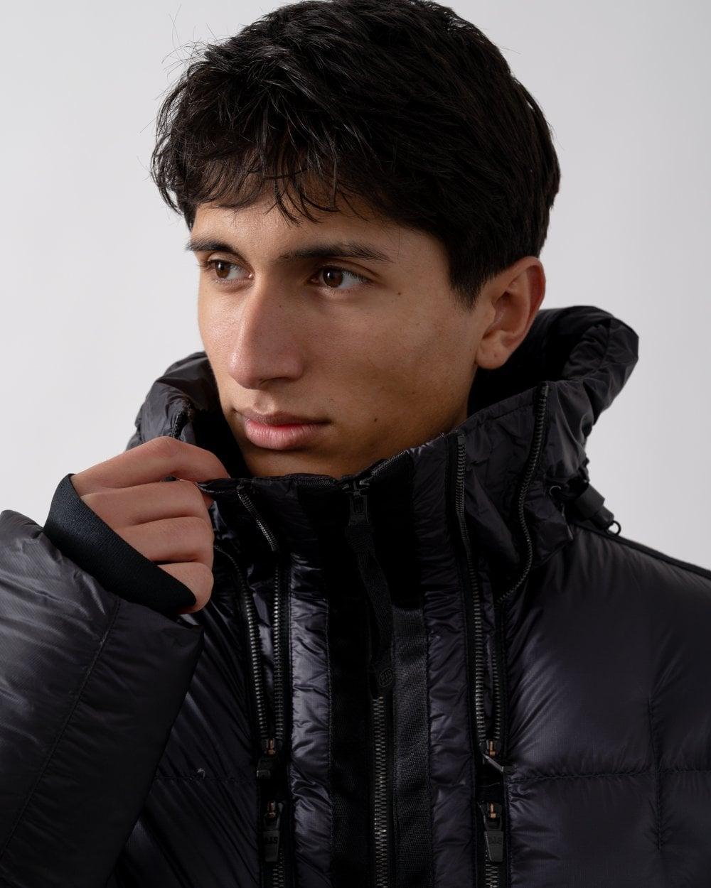 Diran Mens Hooded Down Jacket