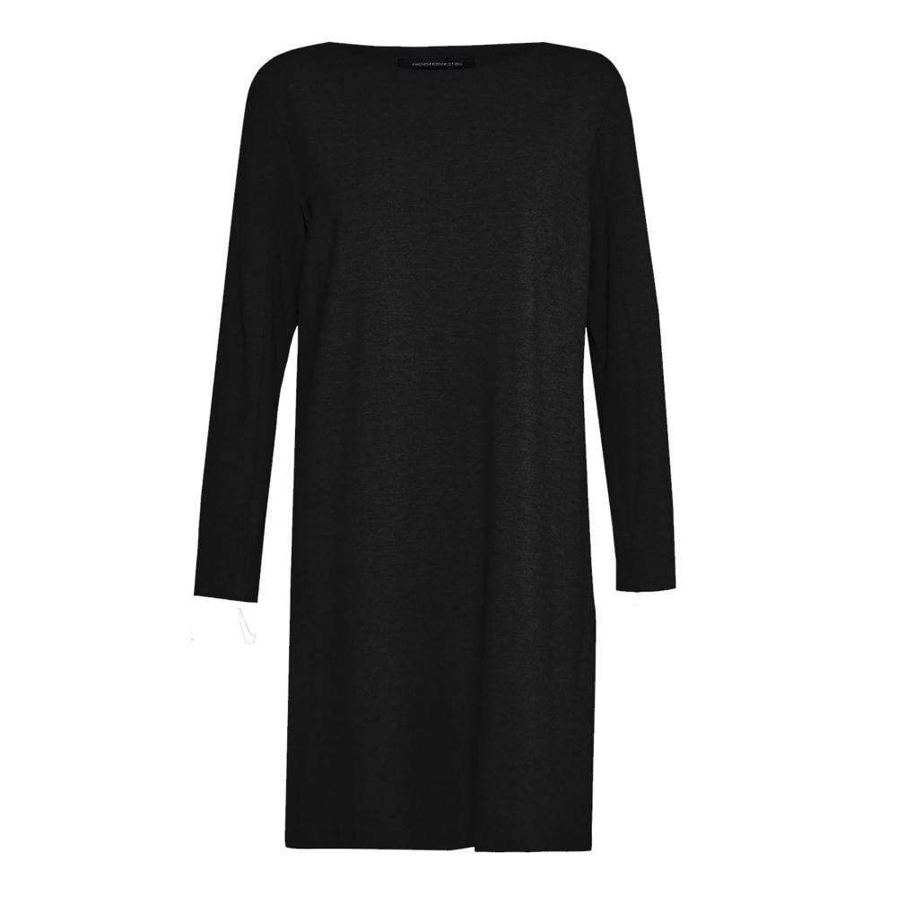 Lula Cuff Long Sleeve Slash Neck Womens Dress