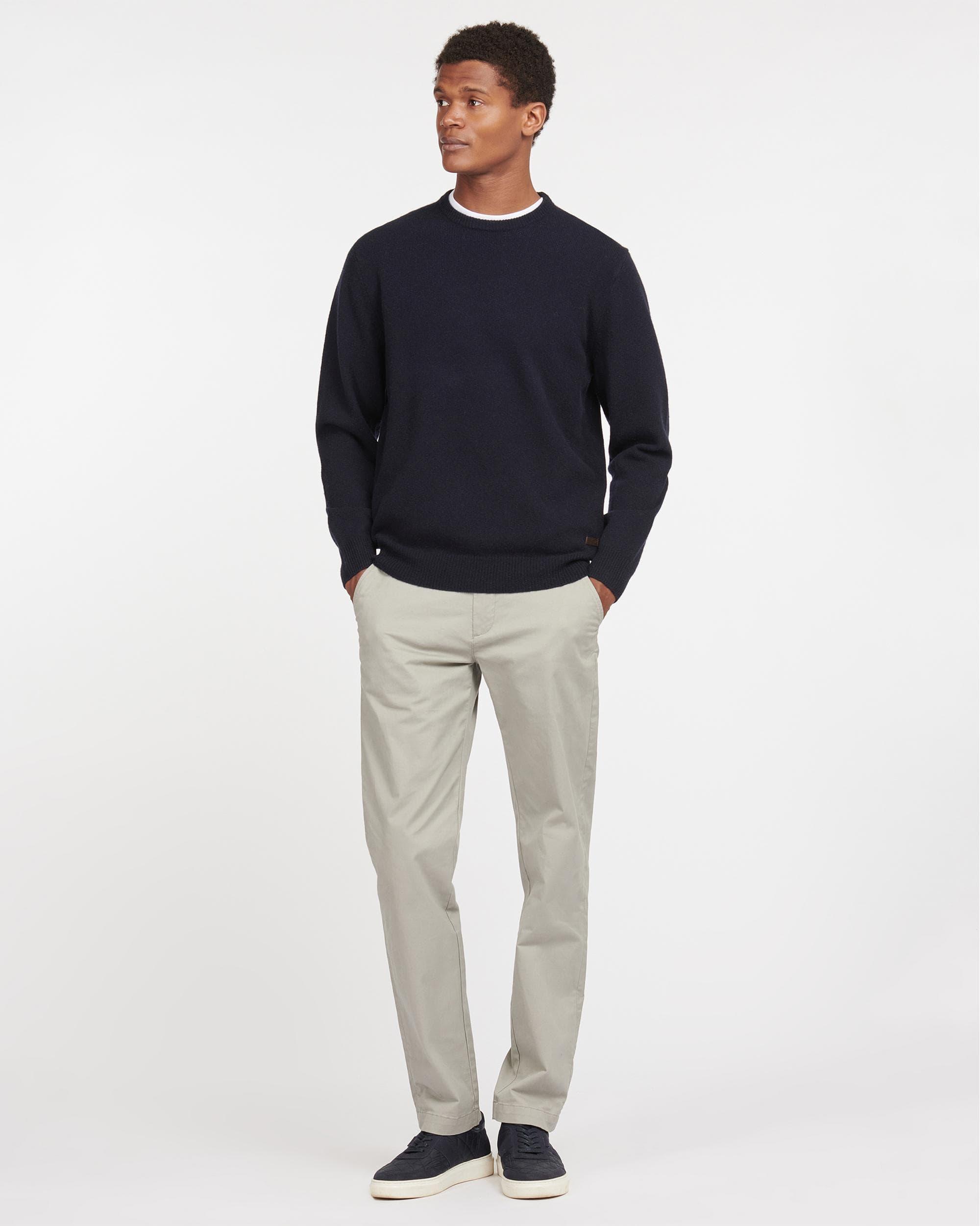 Essential Patch Mens Crew-Neck Jumper