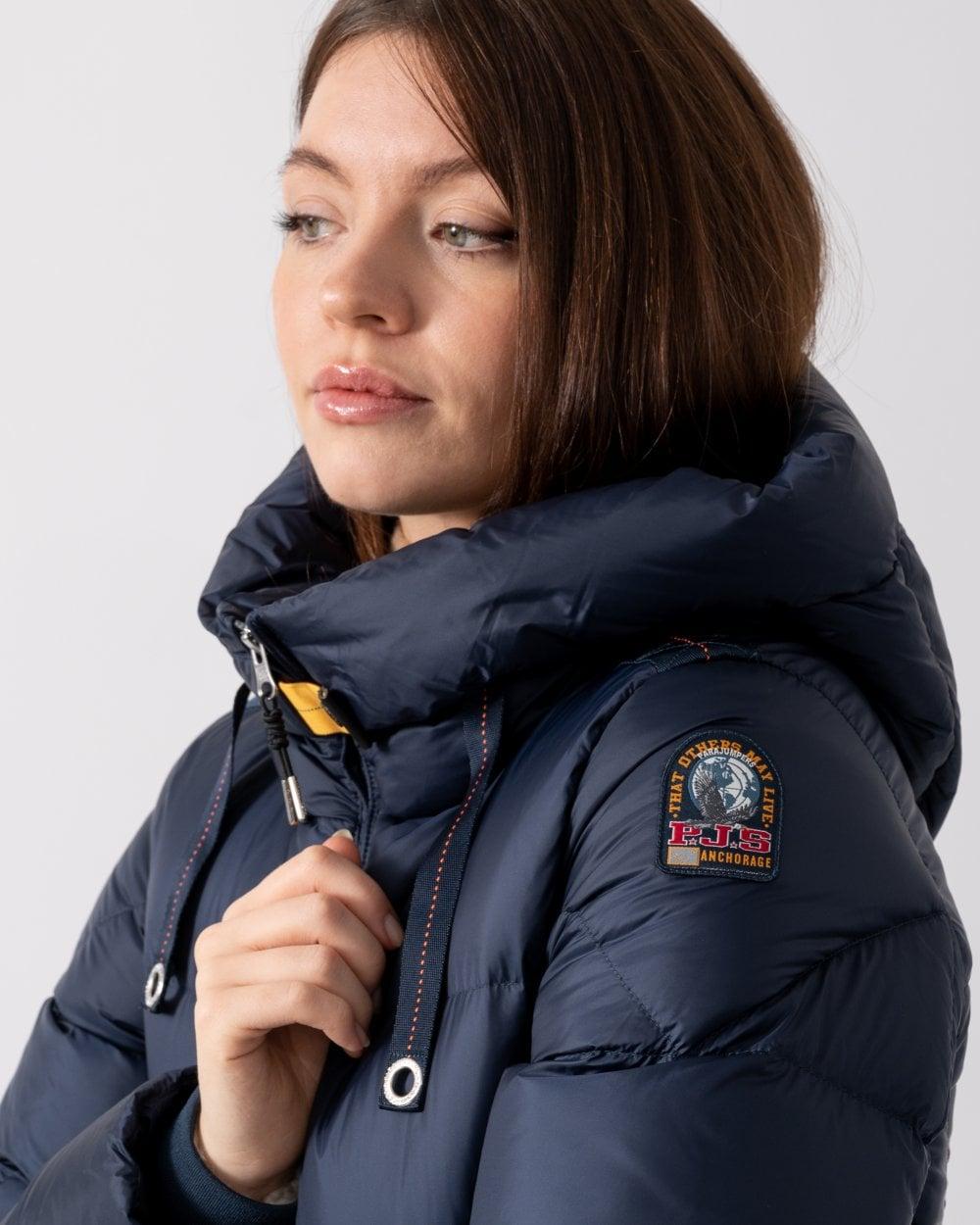 Janet Womens Hooded Down Padded Jacket