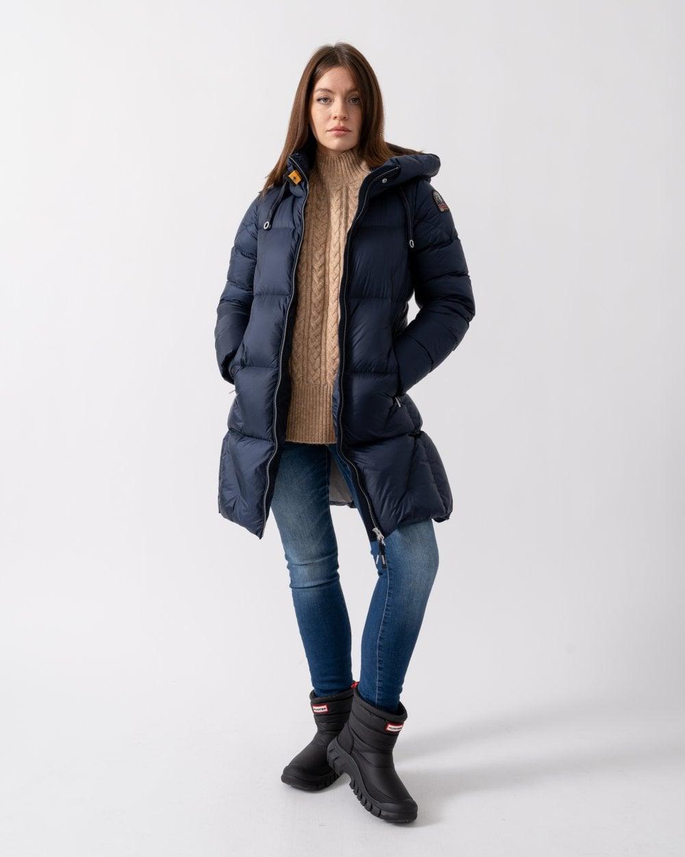 Janet Womens Hooded Down Padded Jacket