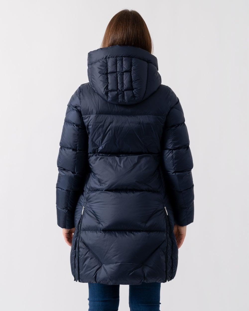 Janet Womens Hooded Down Padded Jacket