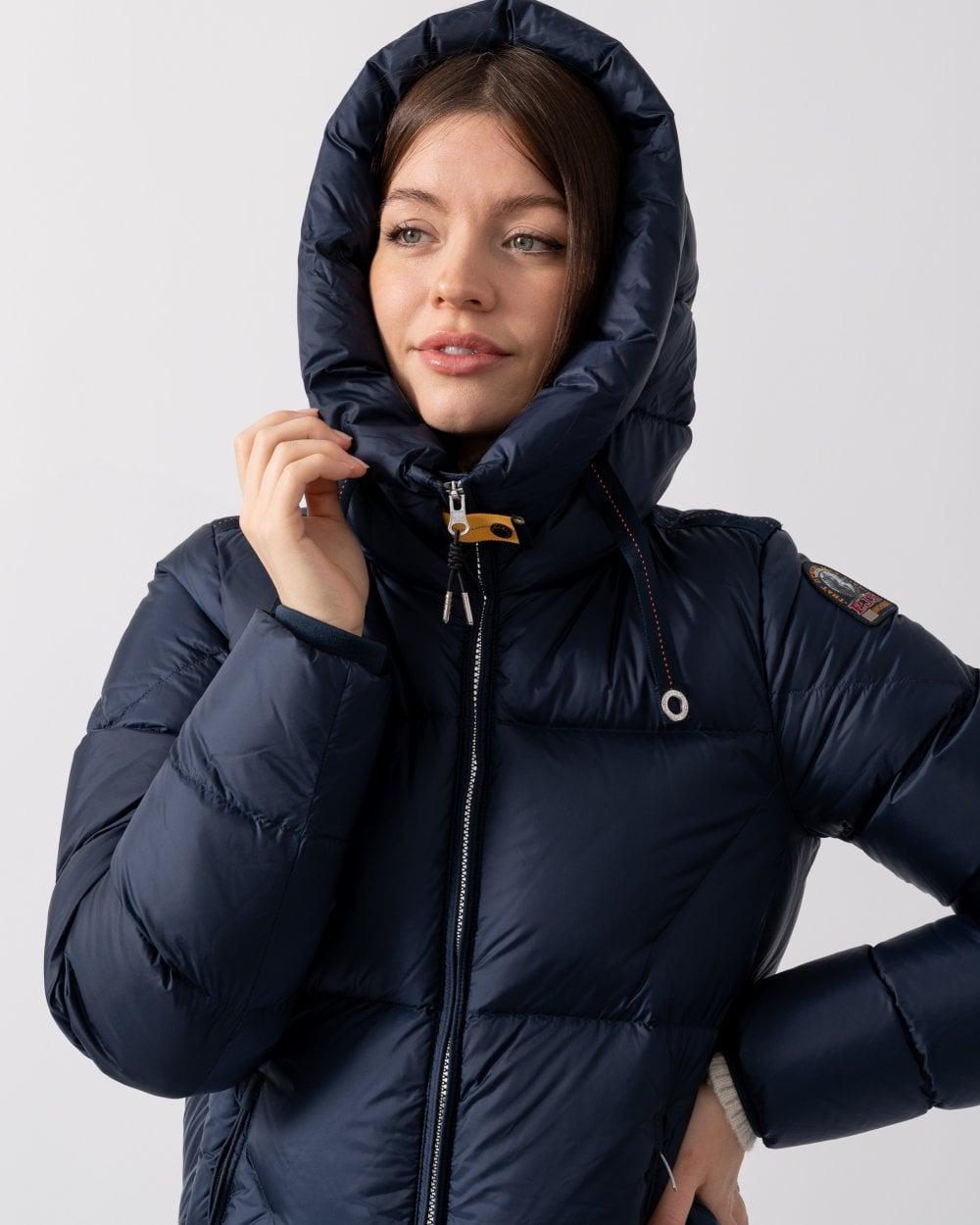 Janet Womens Hooded Down Padded Jacket