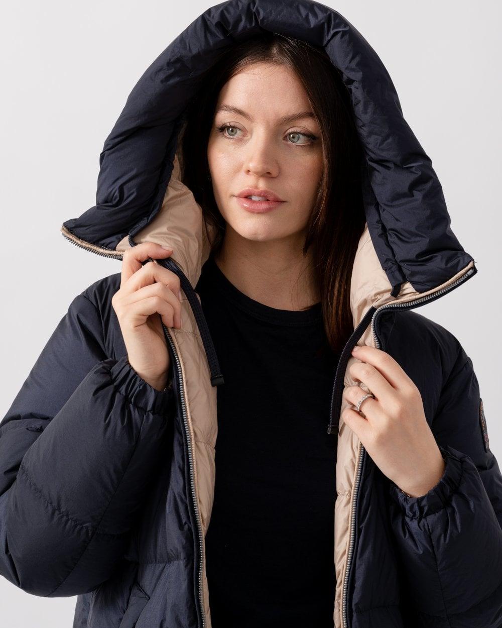 Sleeping Bag Womens Reversible Down Padded Coat