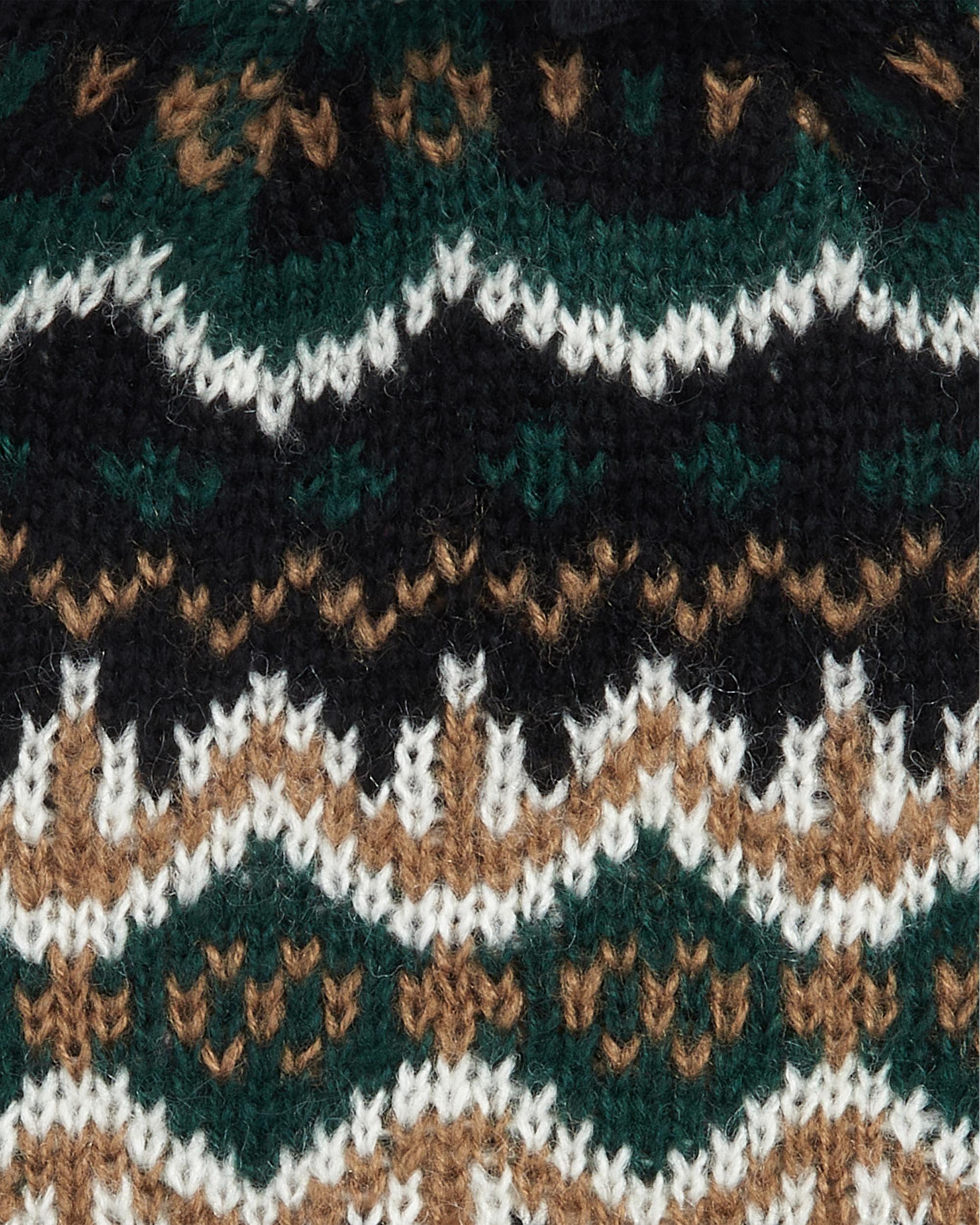 Case Fairisle Mens Beanie