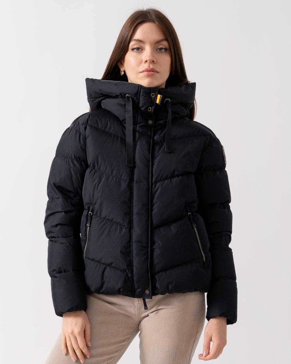 Verna Womens Hooded Down Padded Jacket