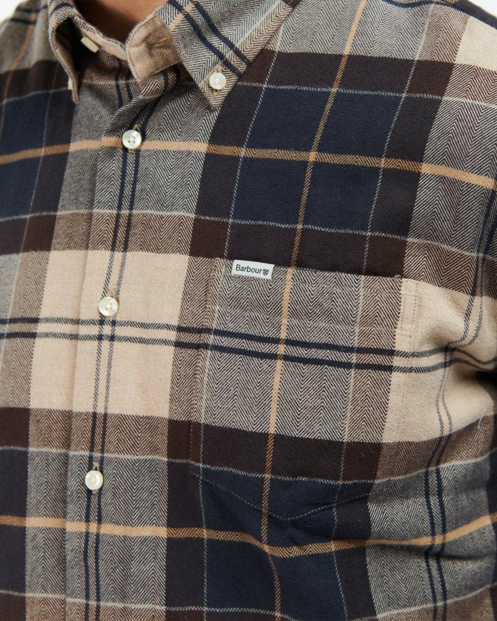 Hogside Tartan Regular Fit Mens Shirt