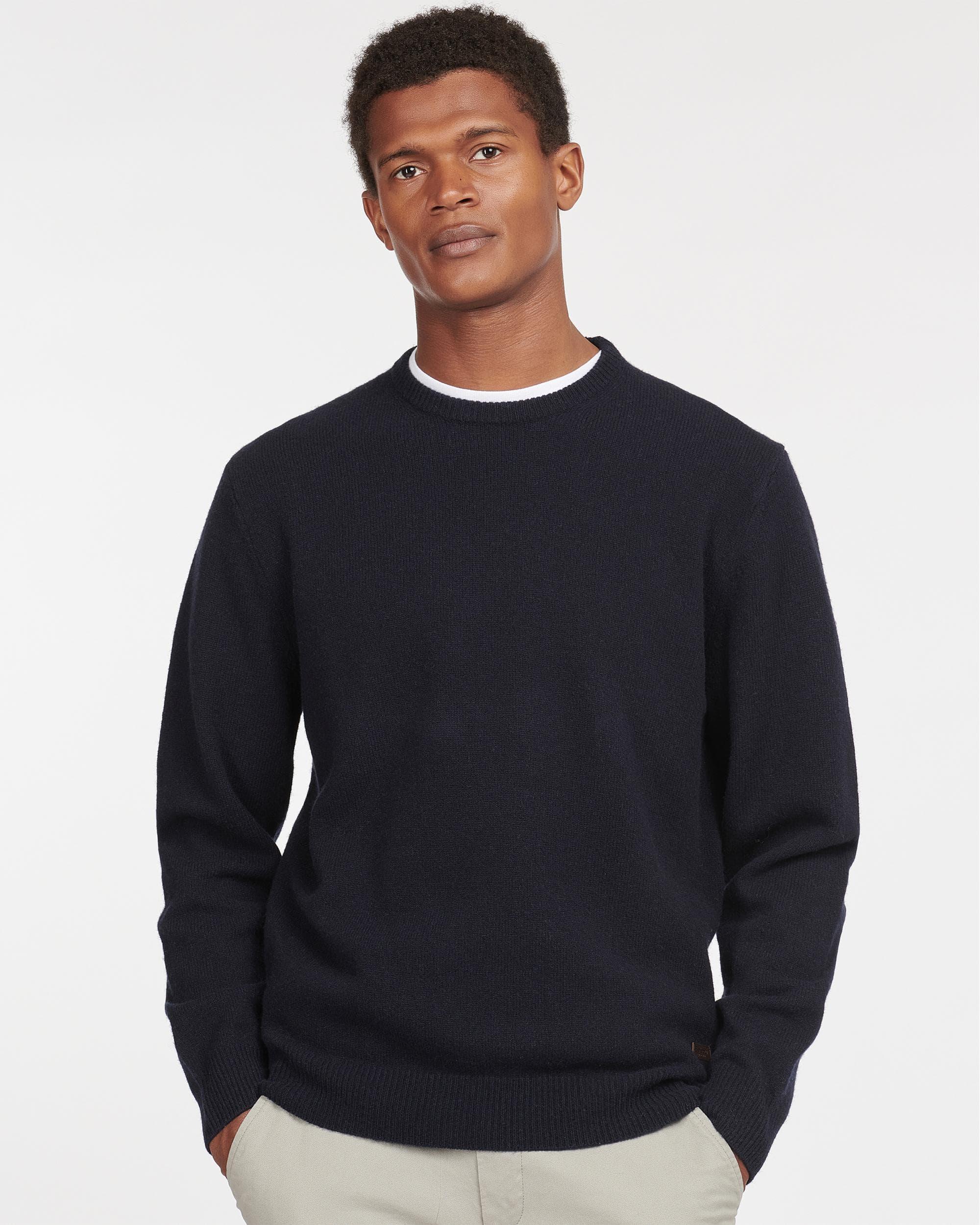 Essential Patch Mens Crew-Neck Jumper