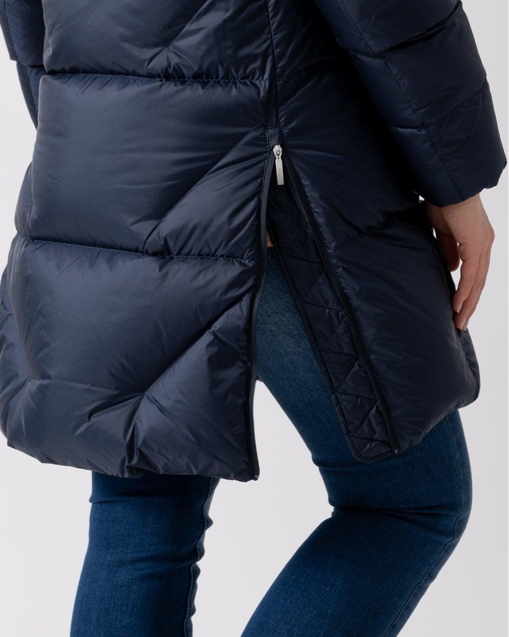 Janet Womens Hooded Down Padded Jacket