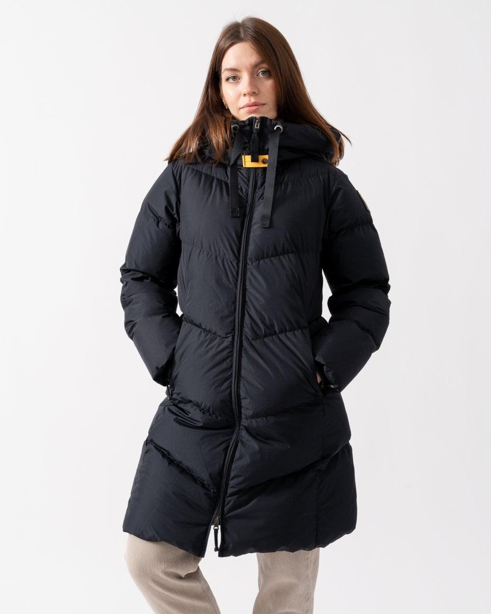 Rindou Womens Hooded Down Padded Coat