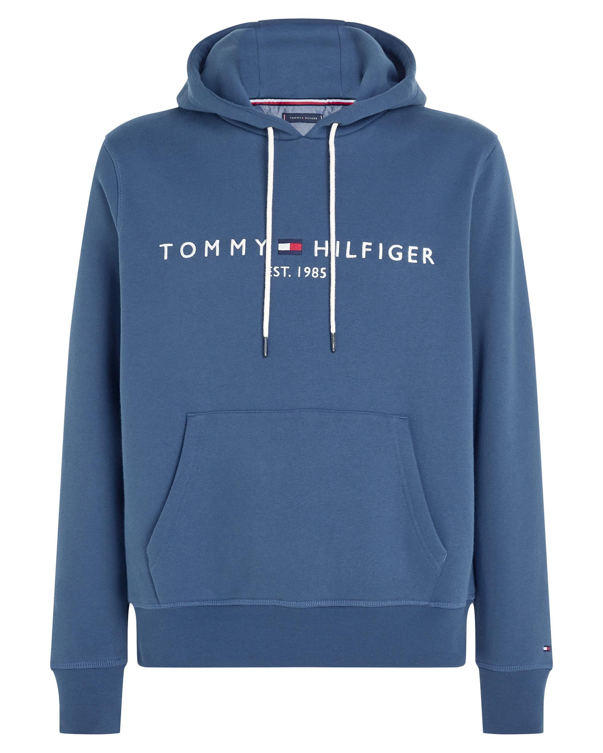 Tommy Logo Flex Fleece Hoodie