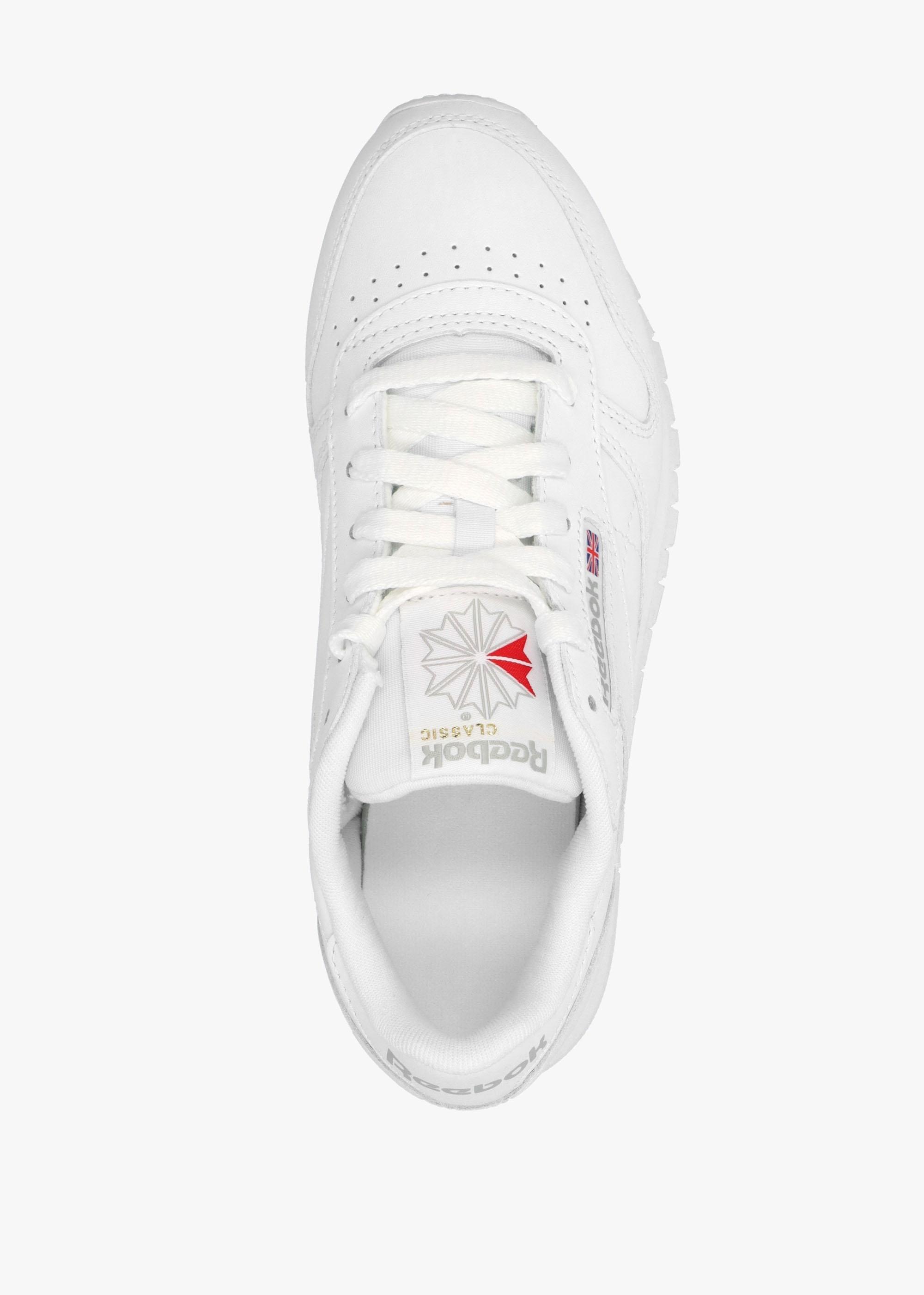 Women's Classic White Leather Trainers