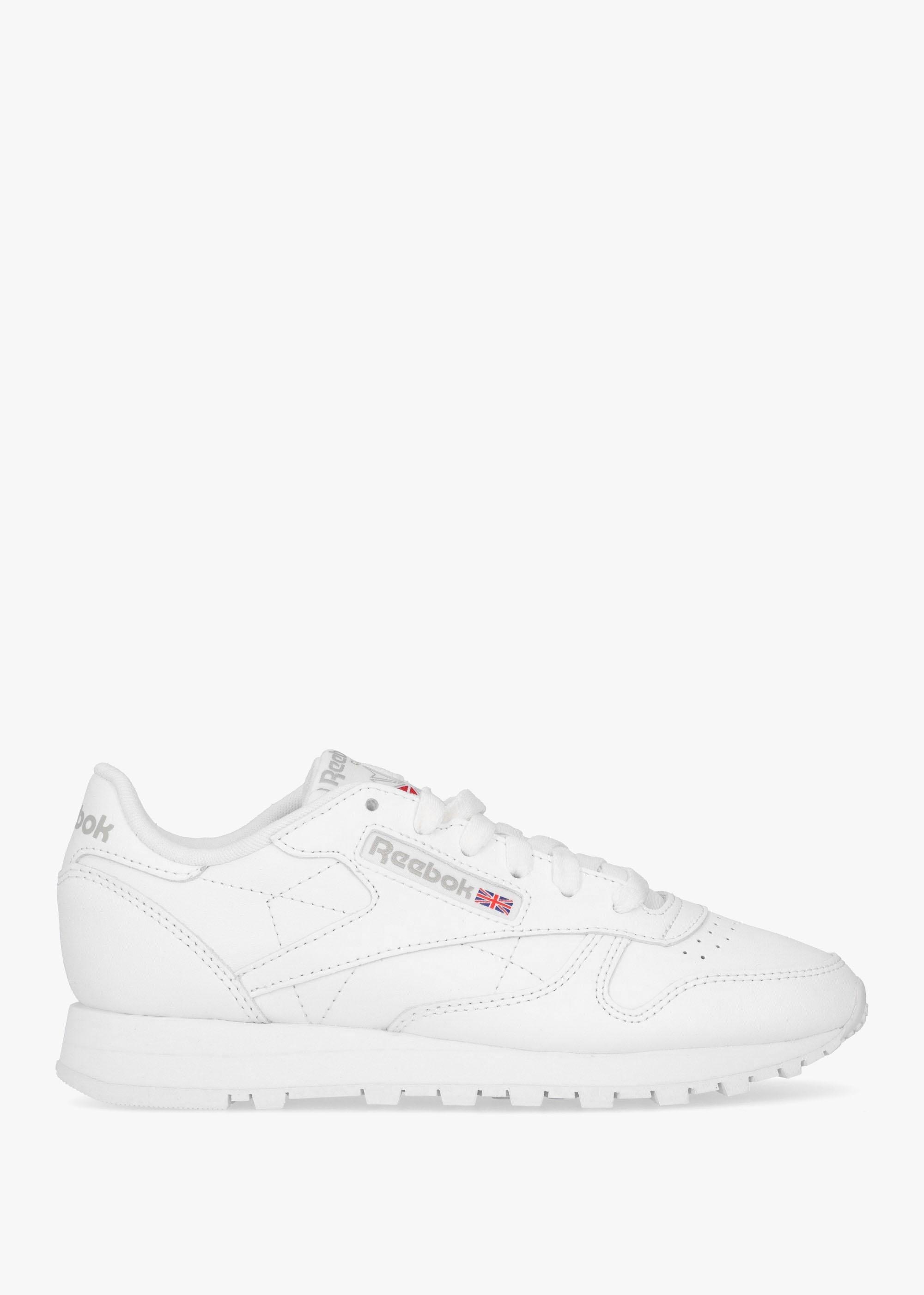 Women's Classic White Leather Trainers