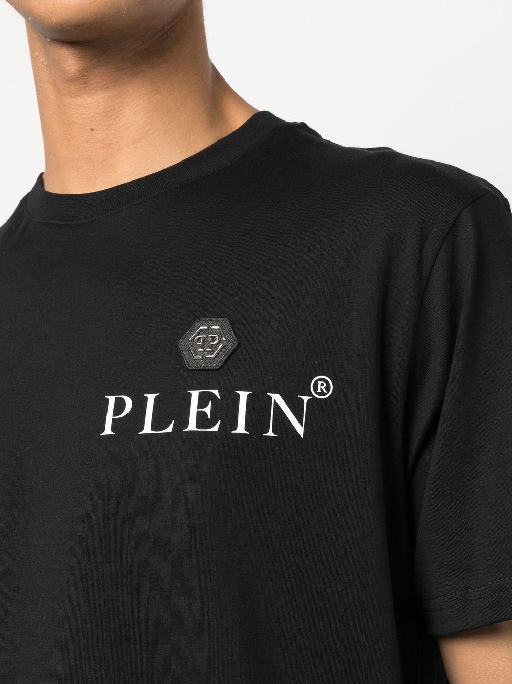 logo-plaque cotton T-shirt