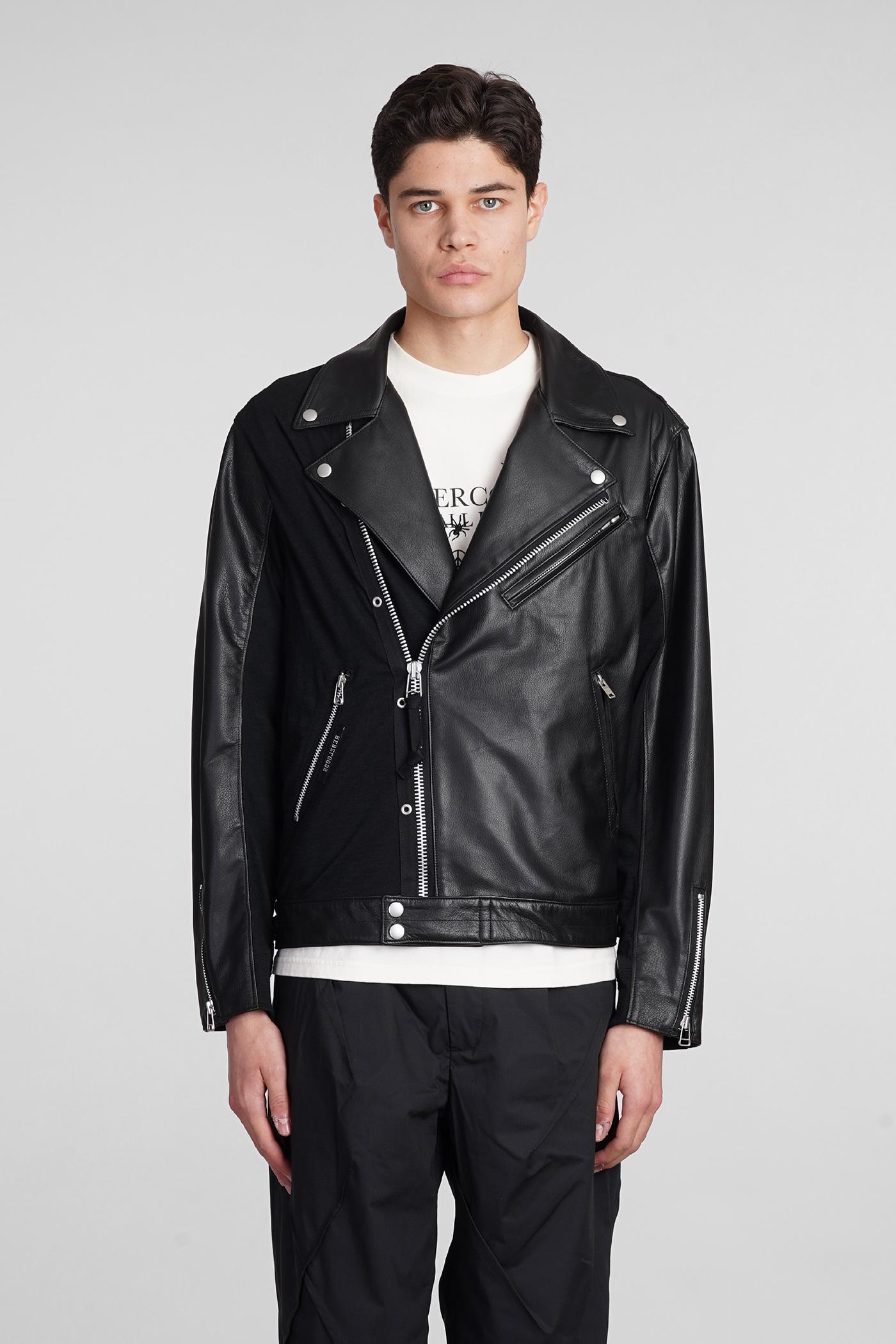 Undercover Biker Jacket in Black